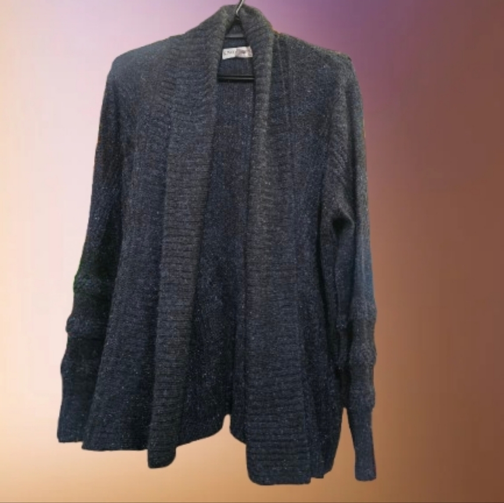 Knox Rose Dark Gray Cardigan
